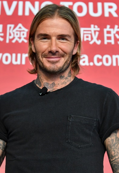 AIA Global Ambassador David Beckham arrived in Hong Kong yesterday for the first stop of  the AIA Healthy Living tour and joined a healthy mooncake making class