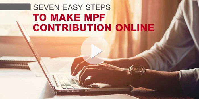 Seven easy steps to make contribution online